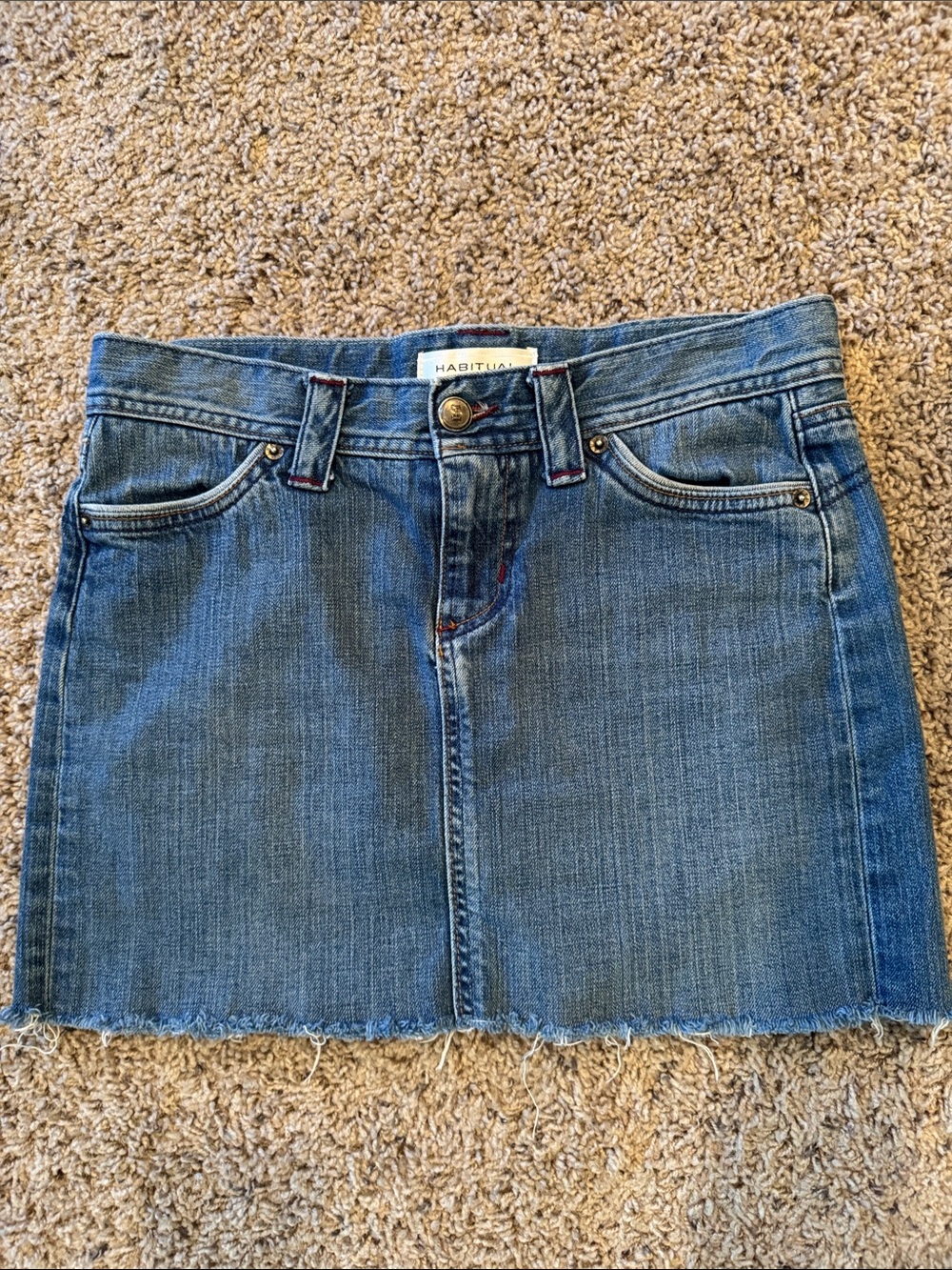 Habitual Jean Skirt Size 27